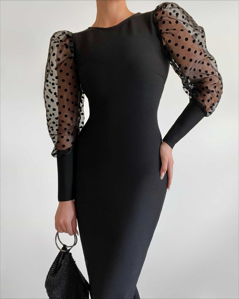 Miss Polka Dot (Black)