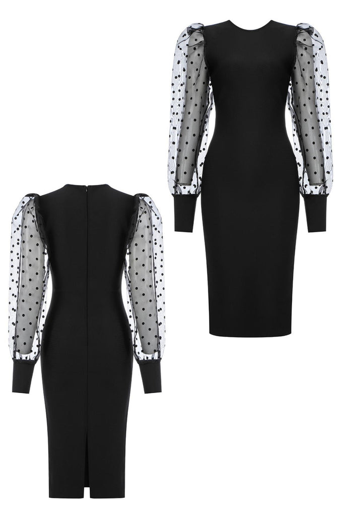 Miss Polka Dot (Black)