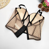 Polka Dot Beige Corset