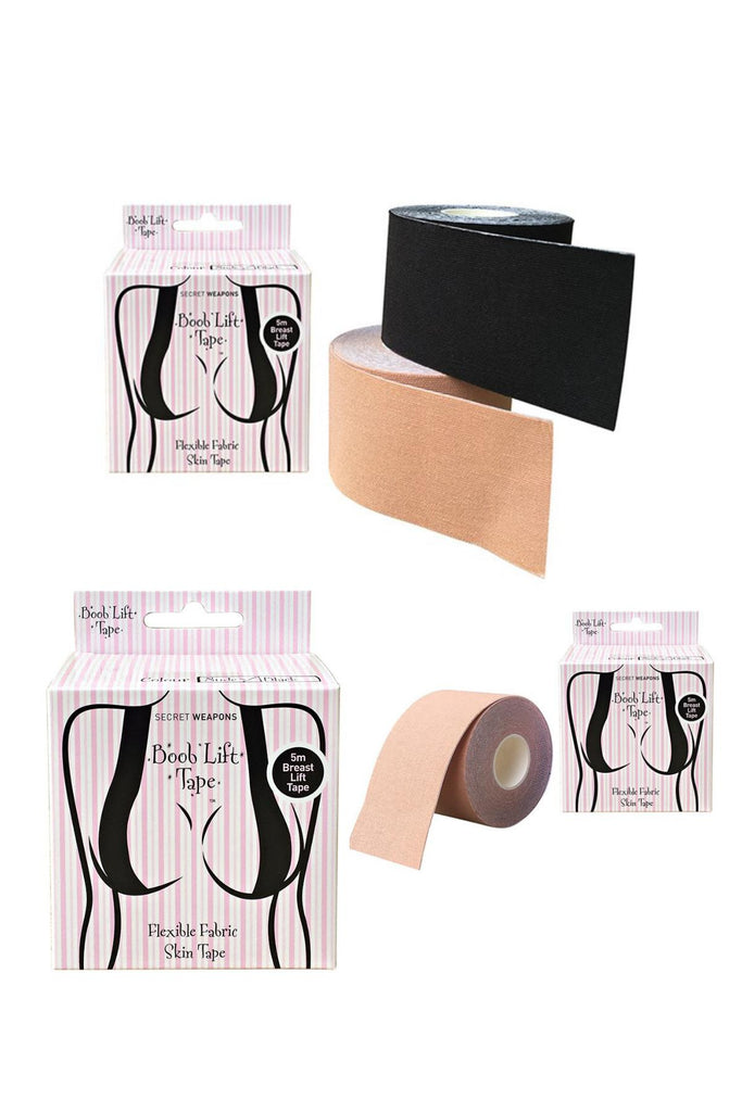 Boob Lift Tape - Nude & Black