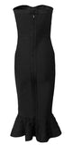 Cognac Dress | Black