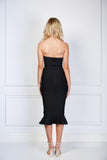 Cognac Dress | Black