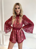Cranberry Playsuit