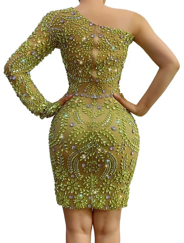 Green Diamond Dress