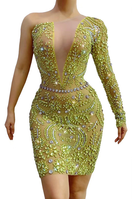 Green Diamond Dress
