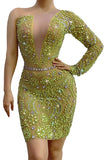 Green Diamond Dress