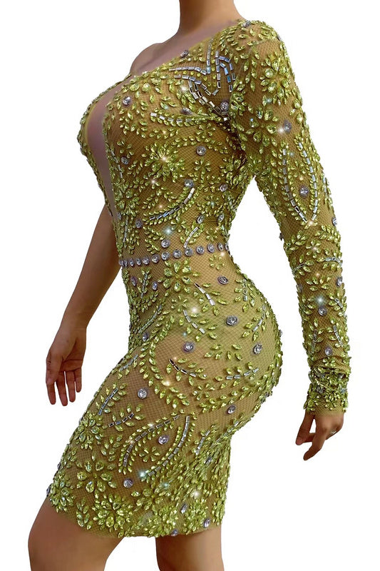 Green Diamond Dress
