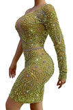 Green Diamond Dress