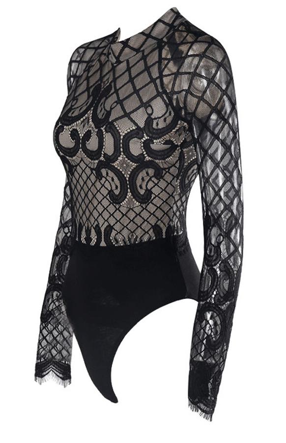 womens lace luxury playsuit australia