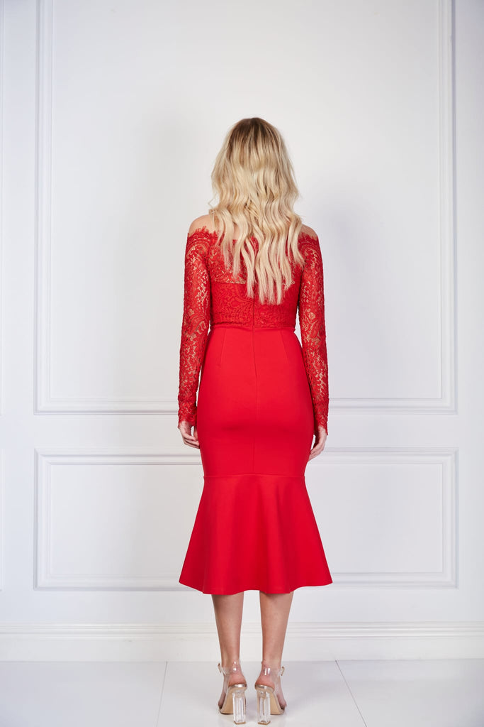 Charmer Dress - Red