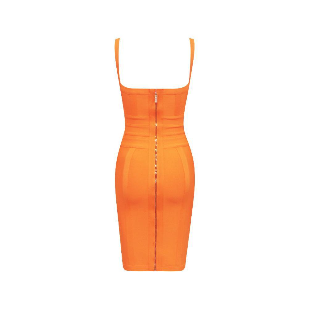 Suzi Dress (Orange)