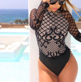 womens lace luxury playsuit australia