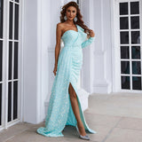 Lumi Evening Gown (Sky Blue)