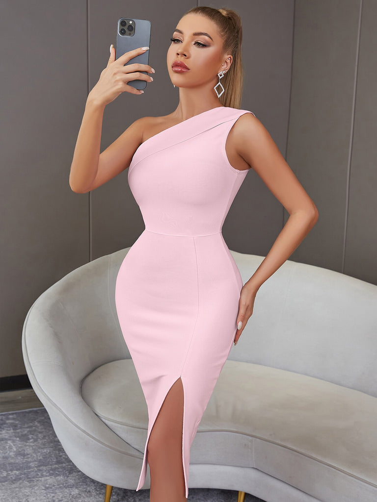 Angela Dress (Baby Pink)