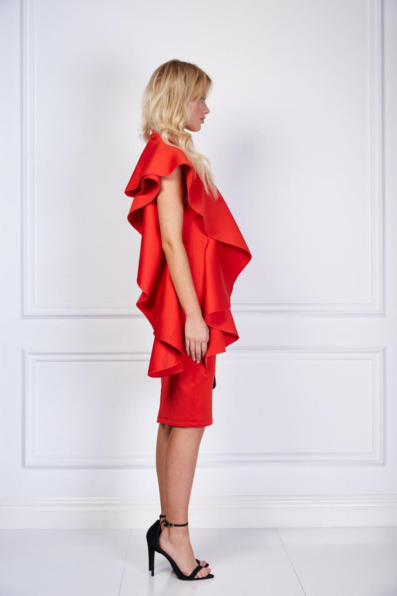 Lorenzo Dress Red