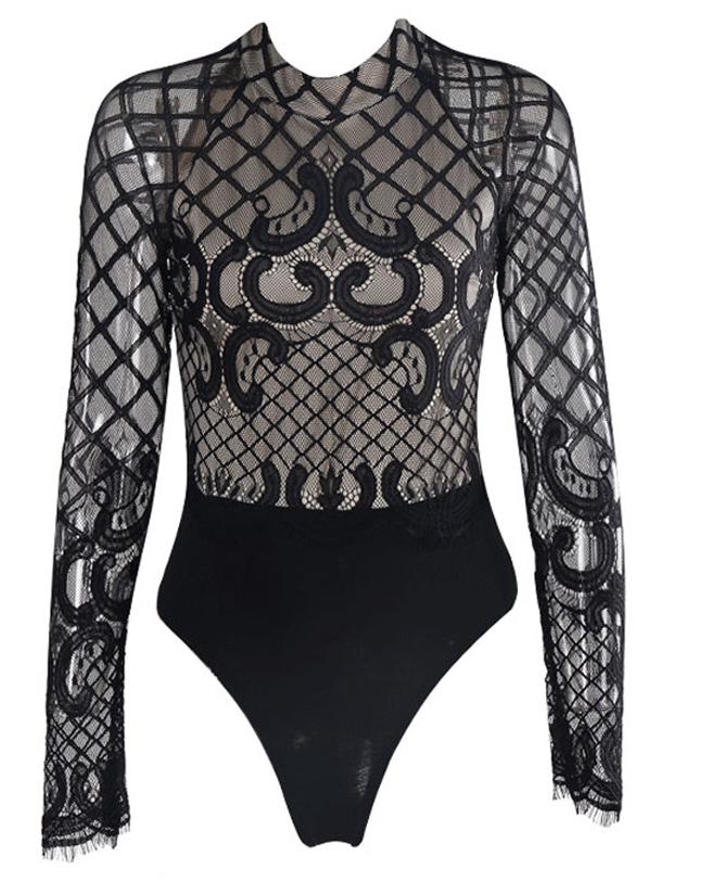 womens lace luxury playsuit australia
