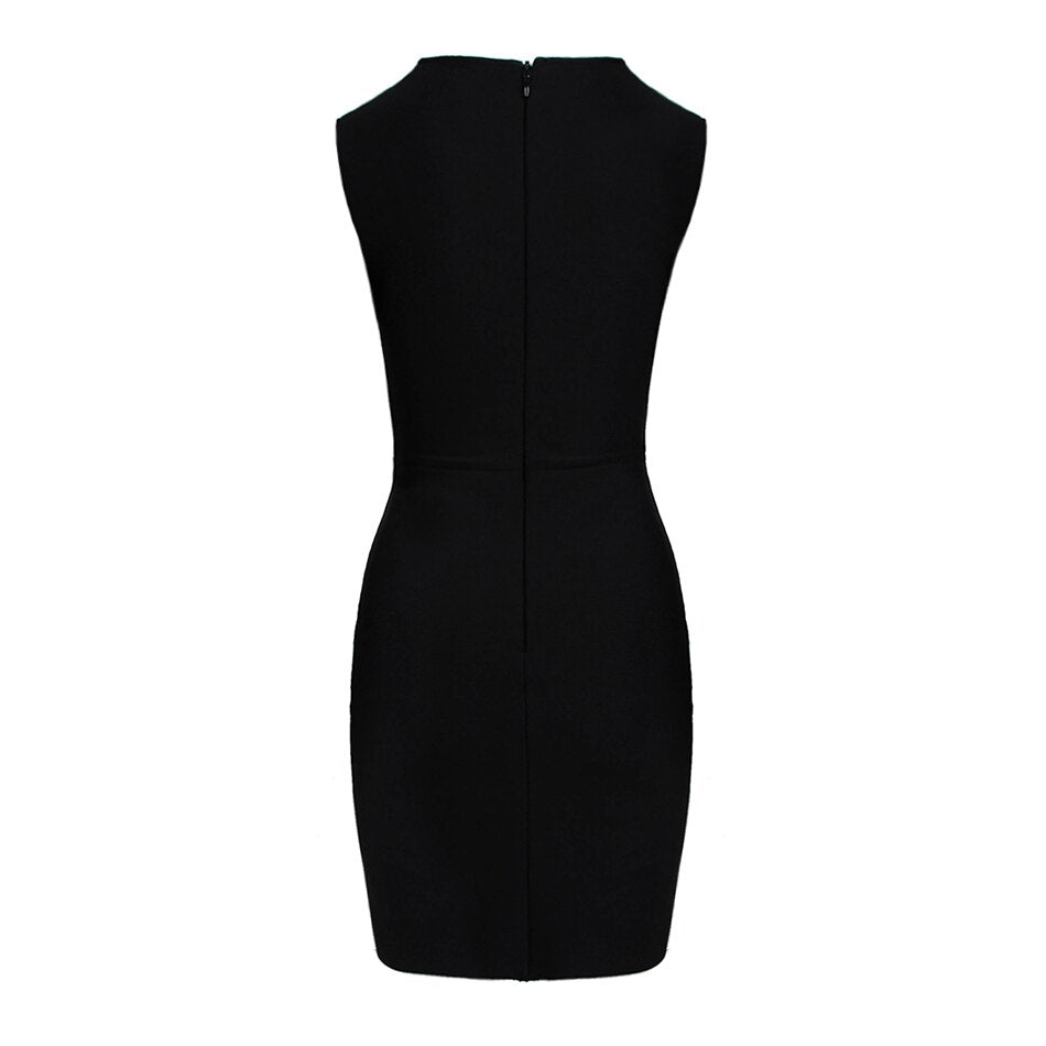 Maja Crystal Mesh Dress