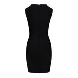 Maja Crystal Mesh Dress