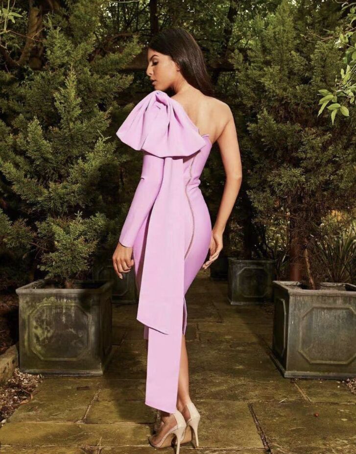 Lilac Bow Dress
