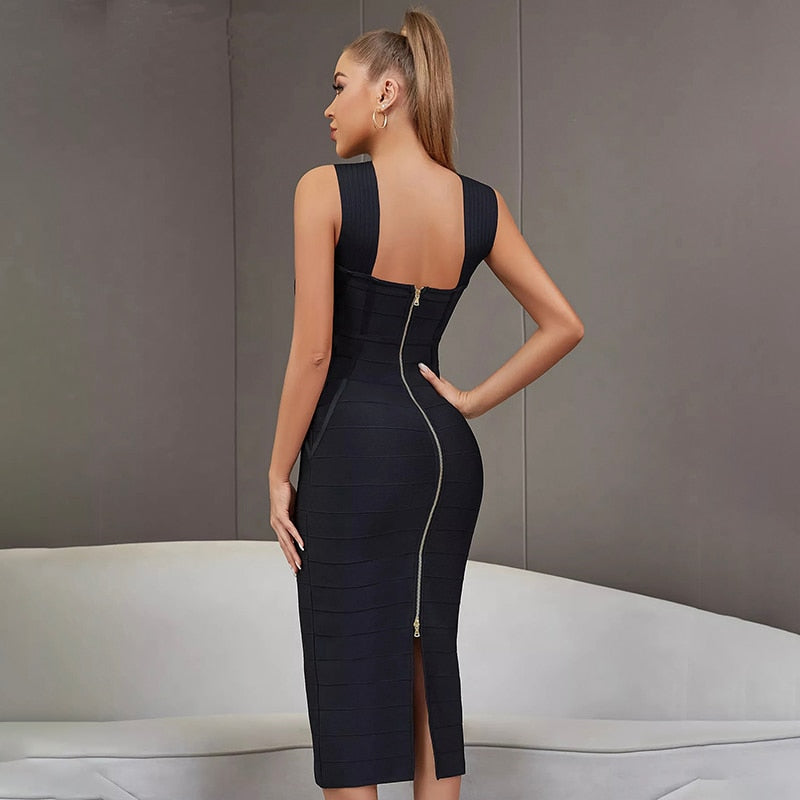 Claire Black Dress