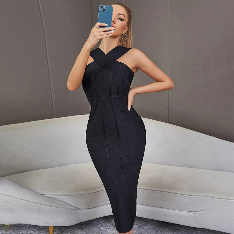 Claire Black Dress