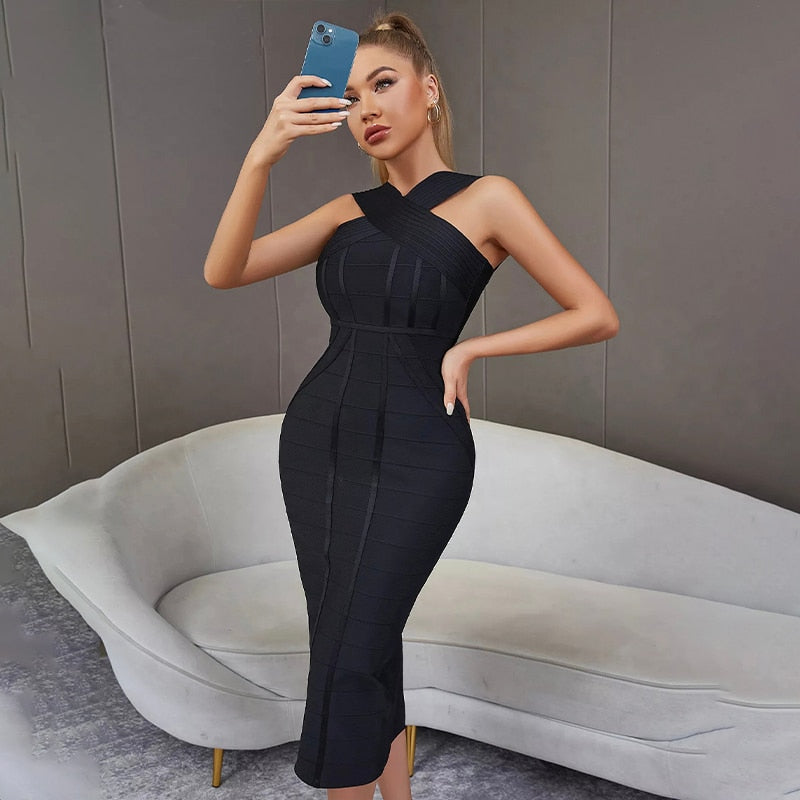 Claire Black Dress