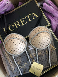 Polka Dot Beige Corset