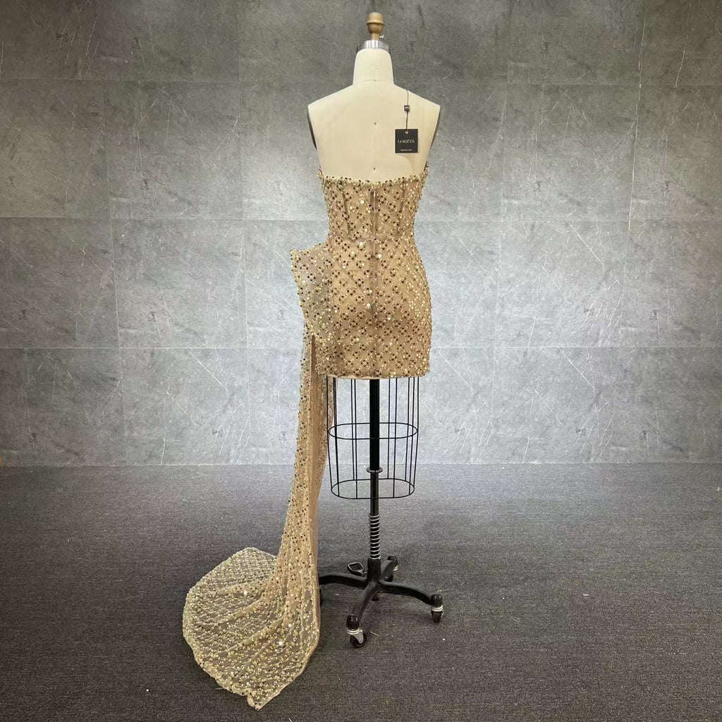 Gold Diva Couture Dress