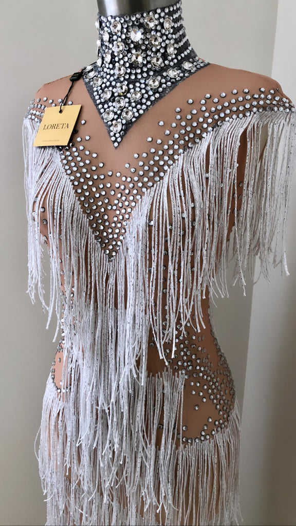 Midi Crystal Dress