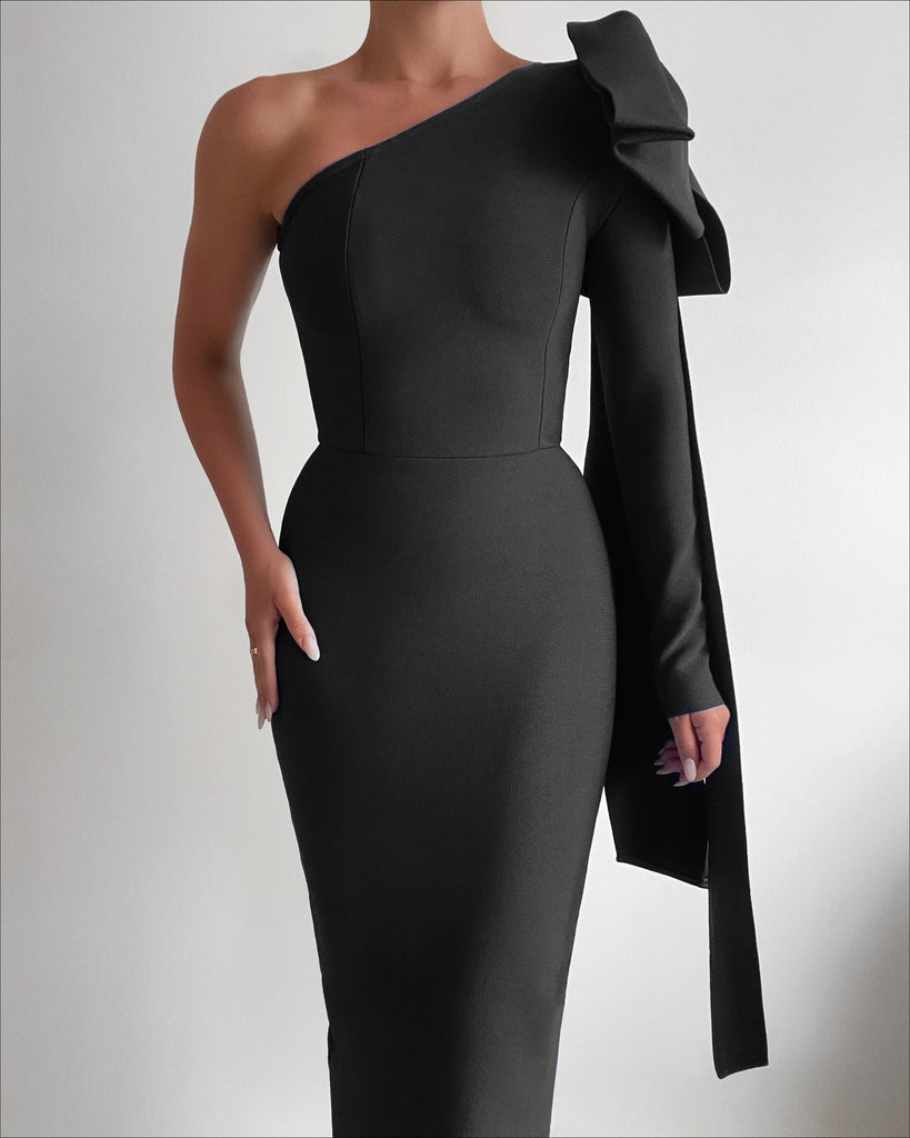 Black Bow Dress
