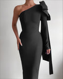 Black Bow Dress