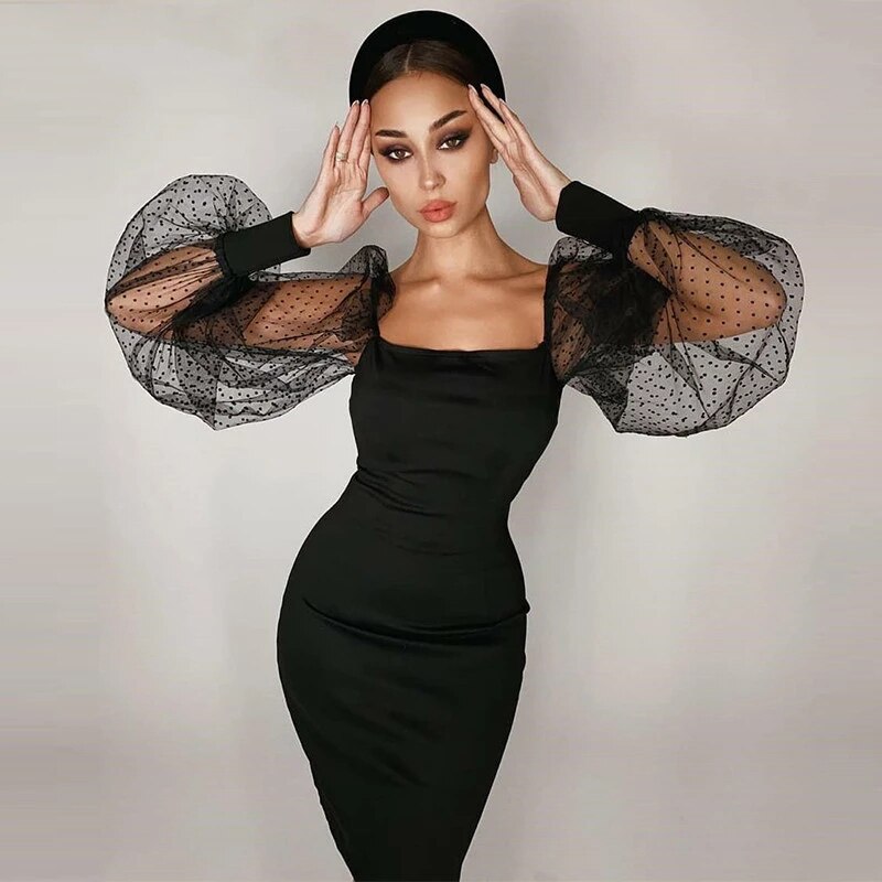 Charlotte Dress (Black)