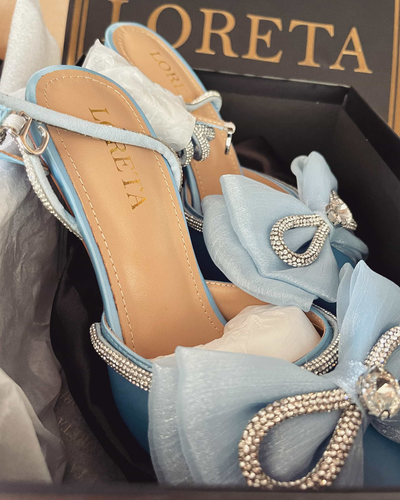 Sky Blue Pumps