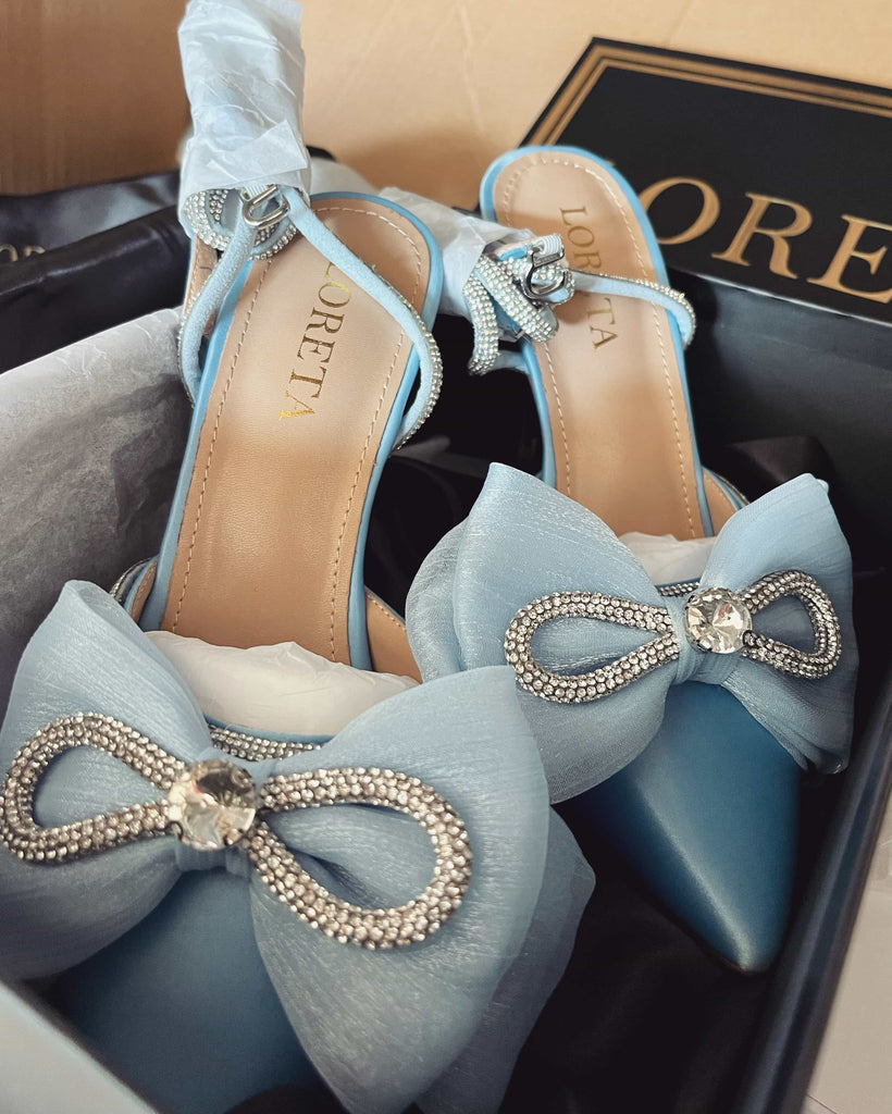 Sky Blue Pumps
