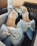 Sky Blue Pumps