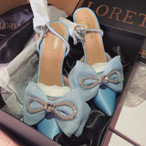 Sky Blue Pumps