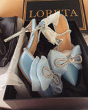 Sky Blue Pumps