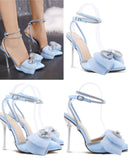 Sky Blue Pumps