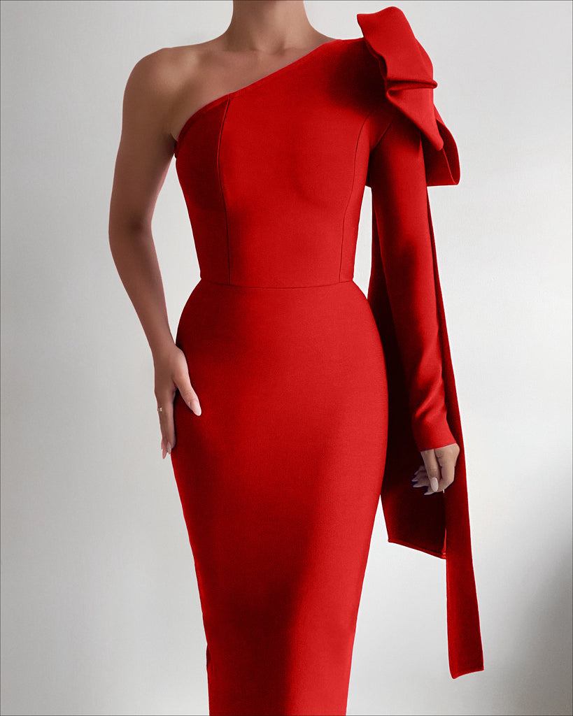 Red Bow Dress