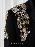 Milly: Crystal Blazer with Flared Pants  (2 Piece Set)