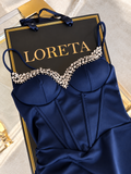 Lori Dress (Navy Blue)