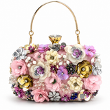 Floral Garden Clutch Bag (Multi Colour)