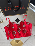 Crystal Fever Corset (Red)