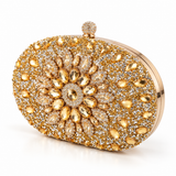Margot Crystal Clutch (Gold)