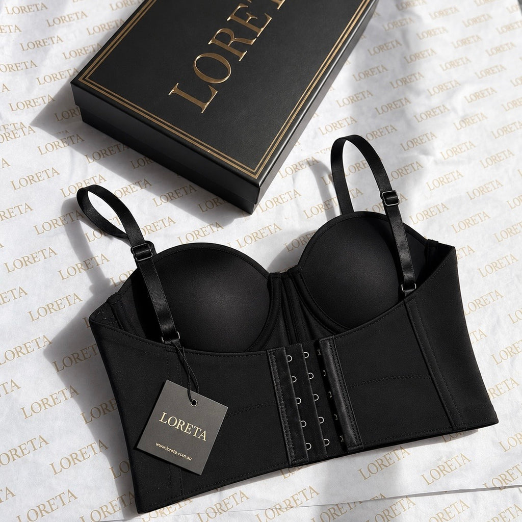 Gem Gold Bustier Corset Top