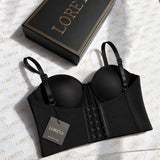 Gem Gold Bustier Corset Top