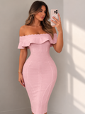 Ava Dress (Pastel Blush)