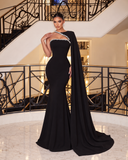 April Crystal Cape Dress