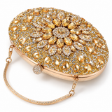 Margot Crystal Clutch (Gold)