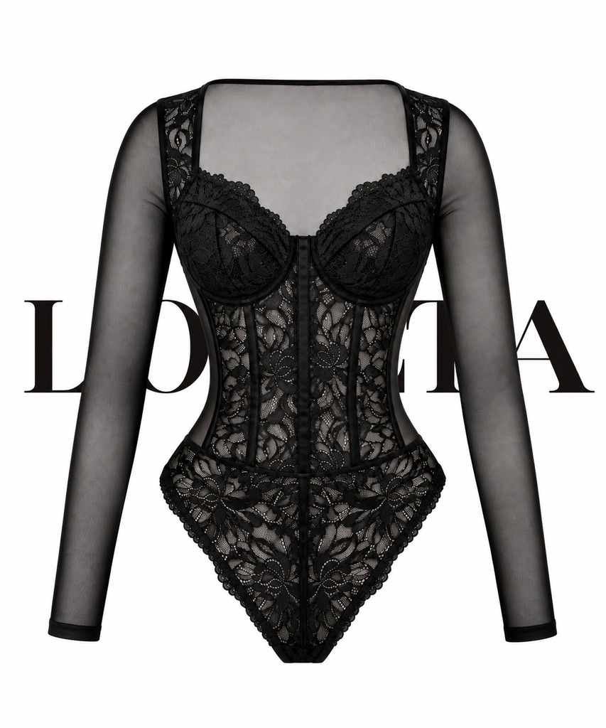Forbidden Hour Lace Bodysuit